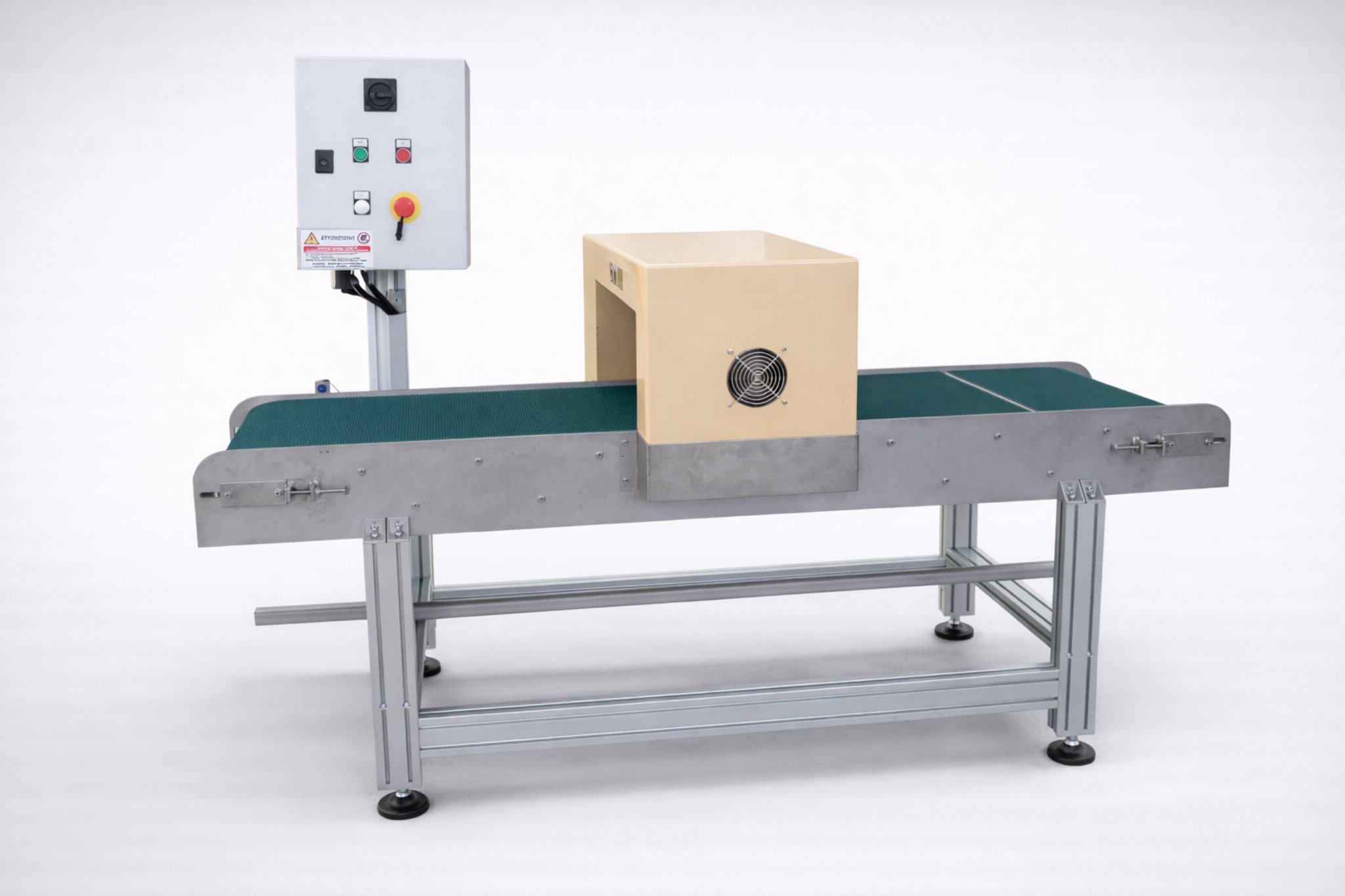 smagnetizzatore trasportatore su nastro trasportatore